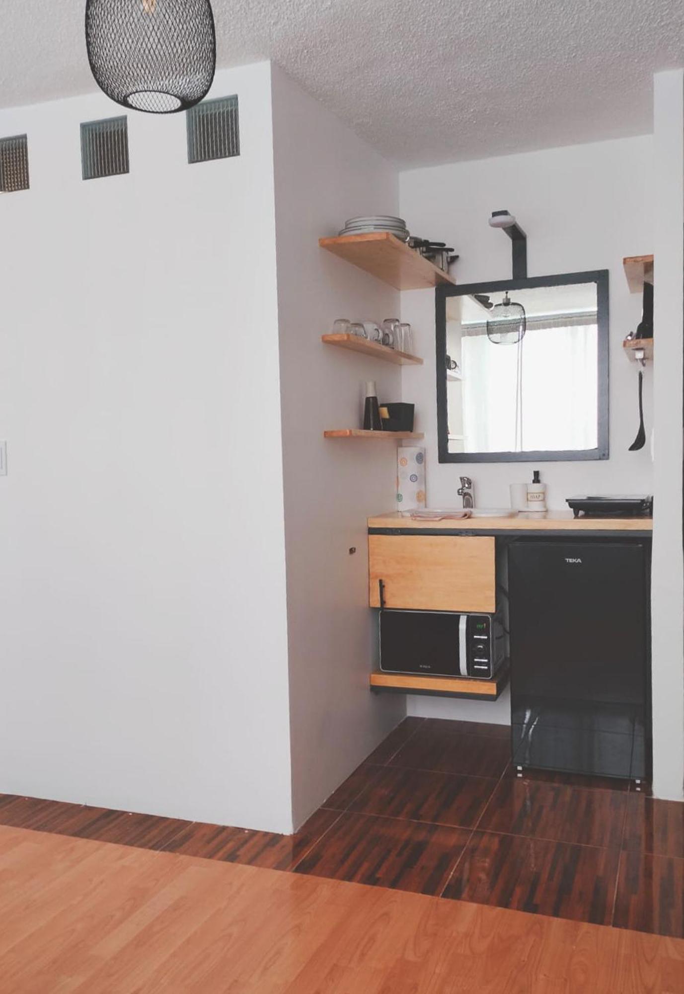 Modern Studio, Rooftop Charm, Cdmx Center2 Mexico City Luaran gambar